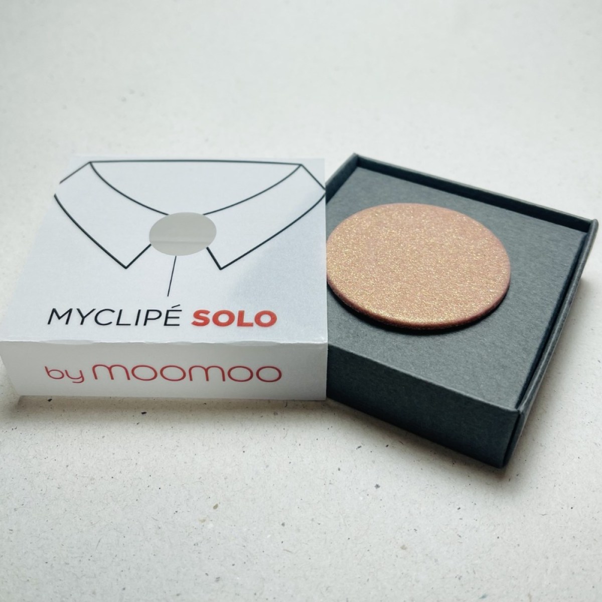 SOLO CIRCLE METAL ROSE GOLD
